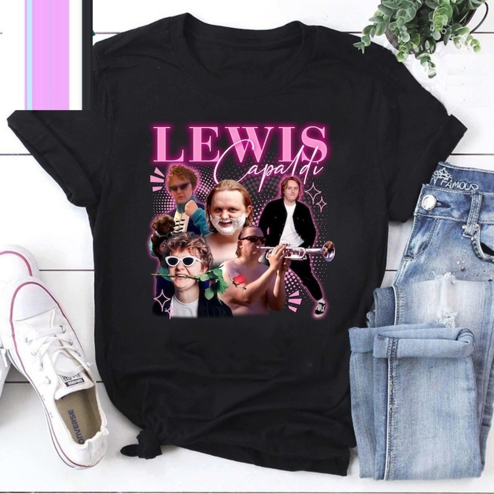 Lewis Capaldi Bootleg Shirt, Lewis Capaldi Shirt - Picture 1 of 4